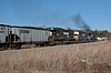 NS train leaves Grovestone siding