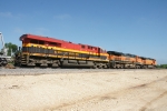 KCS 4782, BNSF 1066 & BNSF 5155