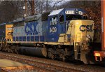 CSX SD40-2 #8439 on Q706-04