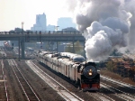 091013148 SP 4449 westbound at BNSF Northtown CTC University heading to Portland