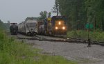 CSX local coming out of ECBR yard 