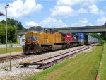 UP 6293 Ferromex 4068 CSX Train Q179 on the P&A Sub