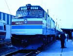 Amtrak at New Haven 1975