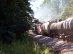 AGR 231S leaves a trail of Smoke and Dust as it starts to negotiate the horseshoes