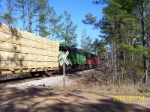 AGR Fountain Switcher reverses back to to the Alabama River Pulp Mill