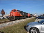 CN 5783, 5525, & 5401 @ Division St. in Manteno