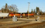 BNSF 6201  Argonne Road over pass