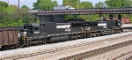 NS 9330 and NS 8680 NB out of yard headed for the mainline,