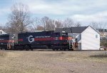 BM 690 and another unit head into the Hill Yard