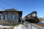 NS 5030 runs long hood forward through Ferguson