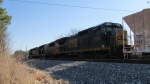 EMD rules this! CSXT Q583 at Wartrace, TN with an SD40-2 and SD50-2 in the shadow