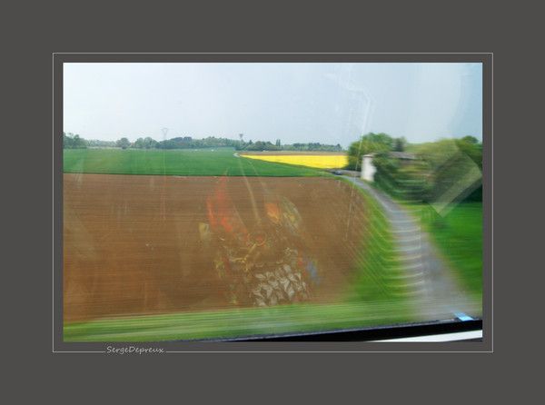 en TGV à 320km/h