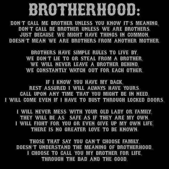 Brotherhood Outlaw Quotes