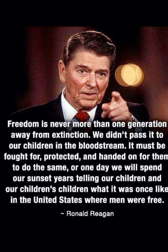 Reagan Freedom Quote