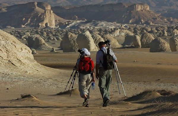 Désert blanc d'Egypte