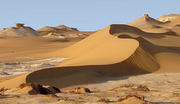 Désert blanc d'Egypte