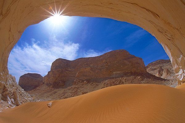 Désert blanc d'Egypte