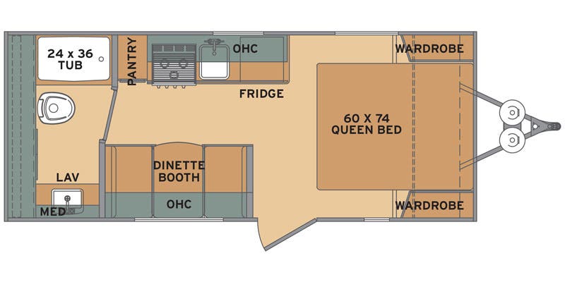 Full Specs for 2016 Shasta Oasis 18FQ RVs