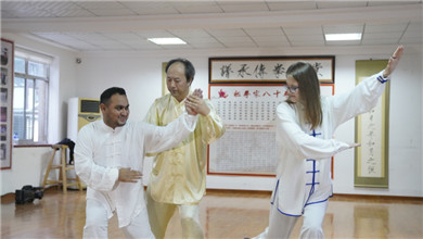 Yantai martial art impresses Pakistani journalist