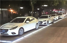 Light-emitting parking spaces debut in Quzhou