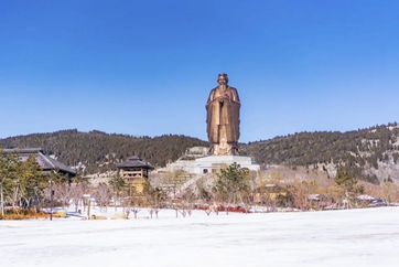 In pics: Snowfall captured at Nishan Sacred Land