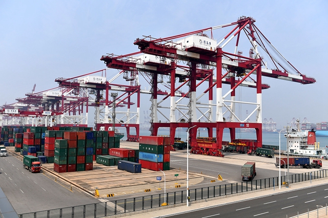 Qingdao's foreign trade up 7% in Jan-Sept