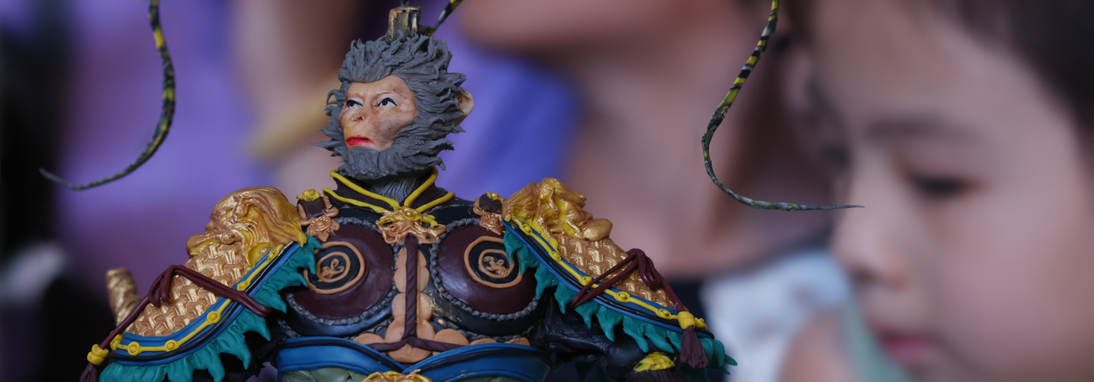 Dough figurine of Monkey King takes center stage at food carnival