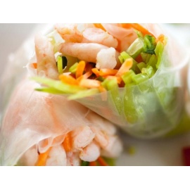 Pair Of Spring Rolls 