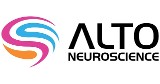 Alto Neuroscience logo - pink, orange, and teal swirl like an abstract brain