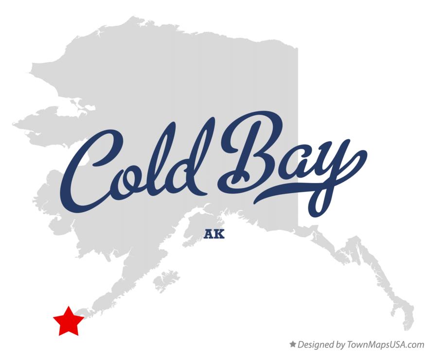 Map of Cold Bay Alaska AK