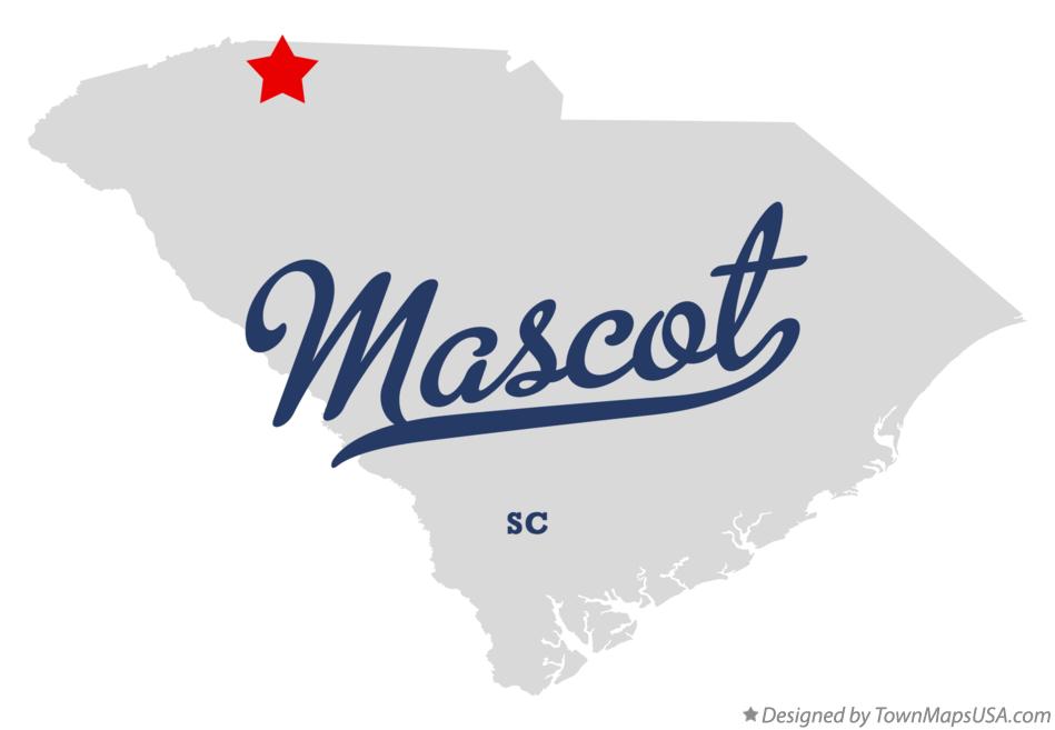 Map of Mascot South Carolina SC