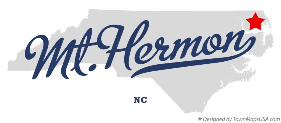 Map of Mt.Hermon North Carolina NC