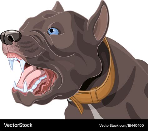 Barking dog Royalty Free Vector Image - VectorStock