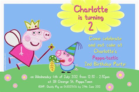 Free Printable Peppa Pig Birthday Invitations Free Printable Superhero ...