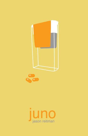 Cinematic Movie Posters: Juno (2007) Minimalist Poster