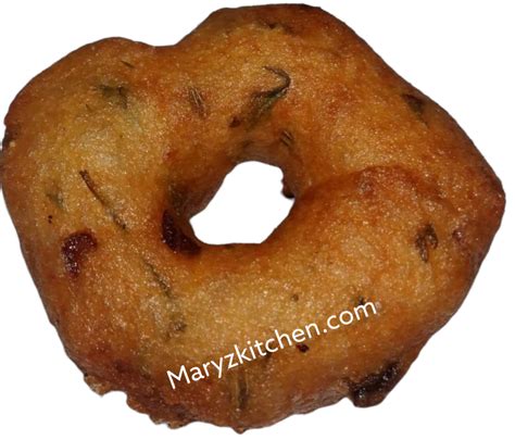 SOUTHINDIAN SNACK CRISPY Medu vada recipe - Mary's Kitchen