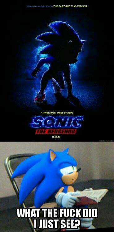 The Sonic Movie Memes | Sonic, Sonic funny, Funny animal quotes