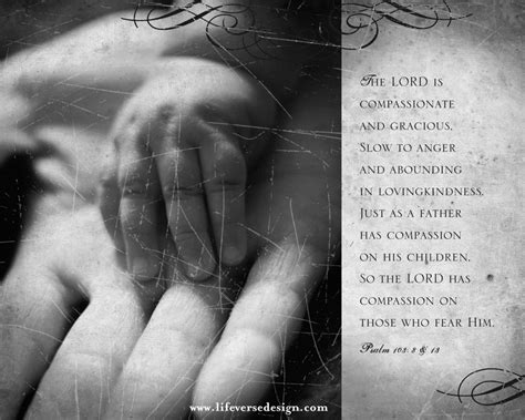 Psalm 103 — THE LORD'S COMPASSION - Life Verse Design