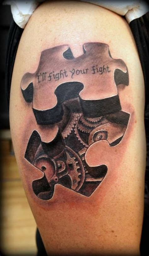 Puzzle Piece Tattoo Ideas For Couples ~ Puzzle Piece Tattoo Matching ...