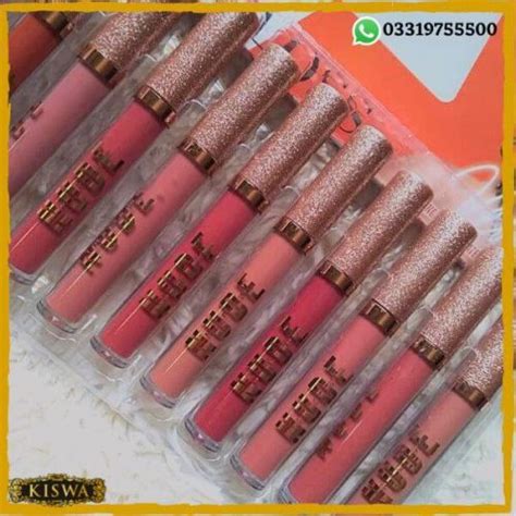 Buy Matte Liquid Lipstick Lip Gloss Set Online at Best Price in Pakistan