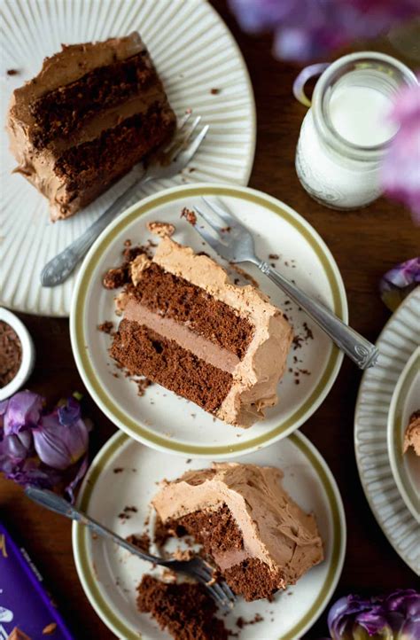 Cadbury Dairy Milk Chocolate Cake - Essence Eats