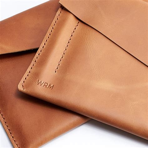 Tan Leather ASUS Zenbook Pro Duo Sleeve Laptop Case for Men | Etsy