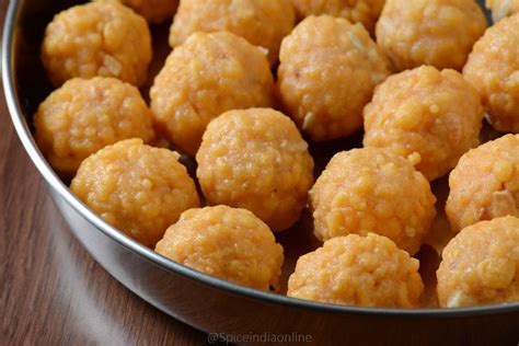 Boondi Laddu Recipe - Boondi Ladoo recipe - Diwali Sweets ...