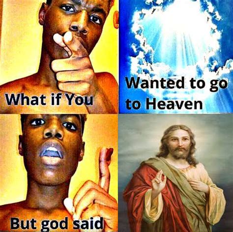 GOD SAID Blank Template - Imgflip