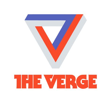 The Verge logo and website - Fonts In Use