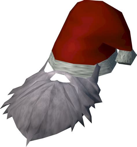 Santa hat with beard - The RuneScape Wiki