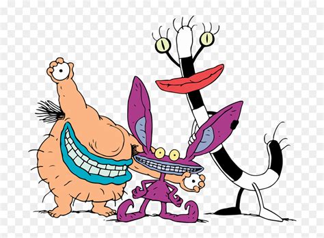 Aaahh Real Monsters Characters - Ahh Real Monsters Background, HD Png ...