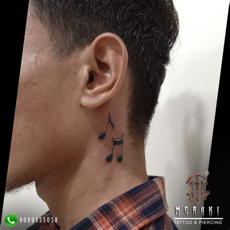 Aggregate 71+ music note neck tattoos best - in.coedo.com.vn