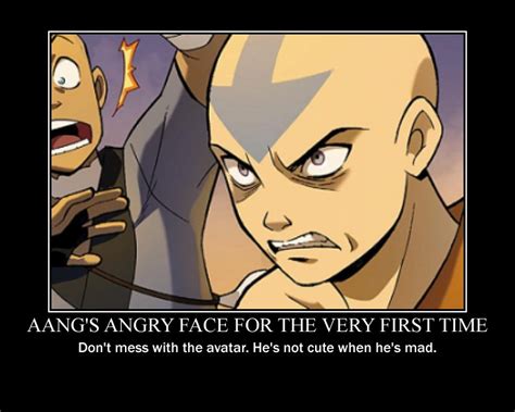 Aang is not cute when he's angry by WitcheroSora on DeviantArt