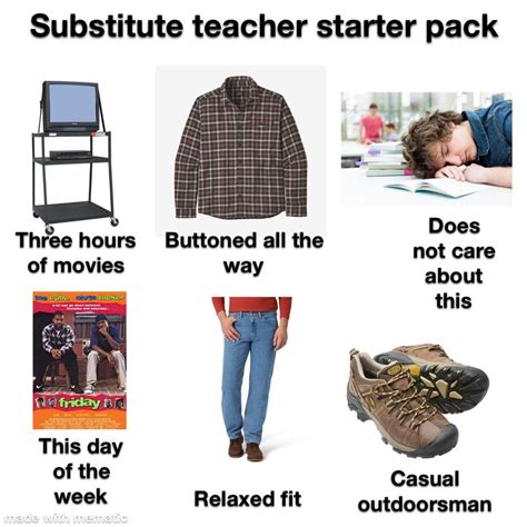 Substitute teacher starter pack : starterpacks